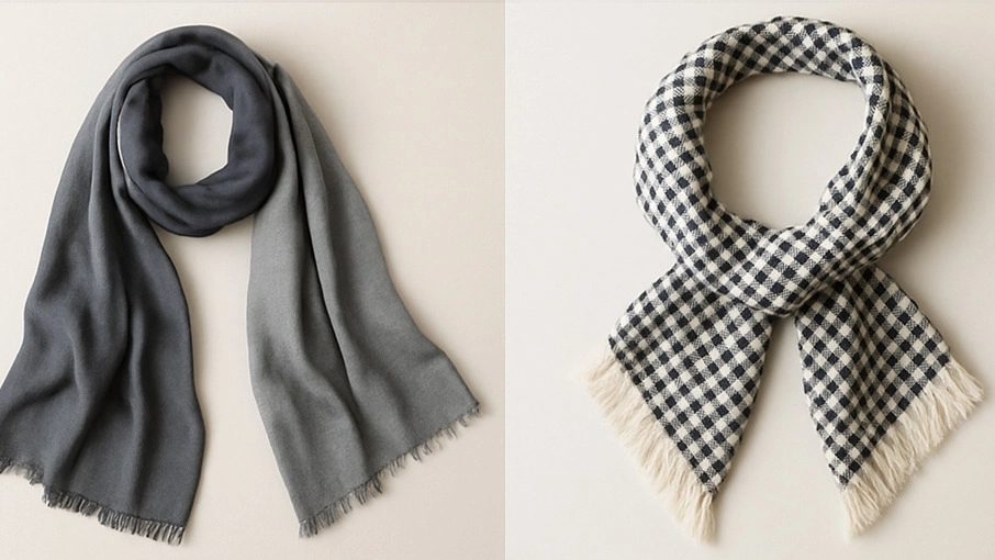 Shopping Guide and Stylish Scarf and Scarf Parse in Chalus