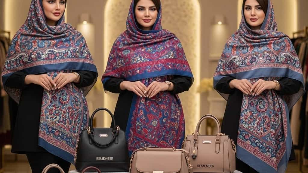 جدیدترین مدل‌های شال، روسری و کیف زنانه در چالوس فقط در شال پارسه